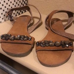 Jeweled sandals